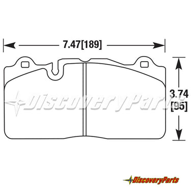 Carbotech CT1395 Brake Pads - C6 ZR1 & CCM